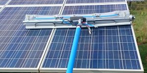 Reinigung von Solarparks Solaranlagenreinigung